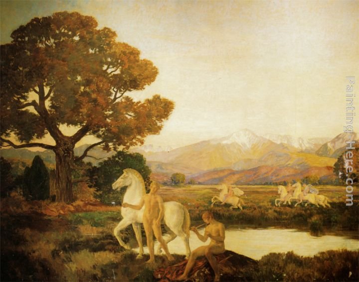 Marie Auguste Emile Rene Menard L Age D Or